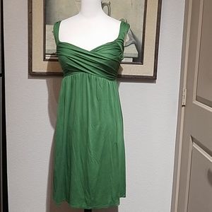 Max studio emerald dress sz small